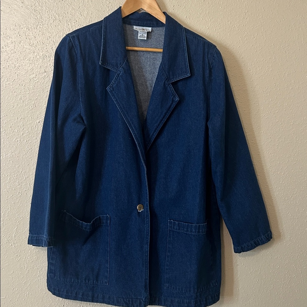 Hunter Dark Blue Jean Jacket